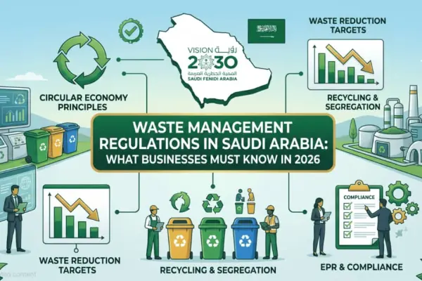 Waste Management Regulations in Saudi Arabia: What Businesses Must Know in 2026