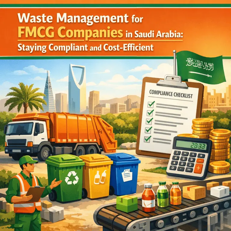 Waste Management for FMCG Companies in Saudi Arabia: Staying Compliant and Cost-Efficient