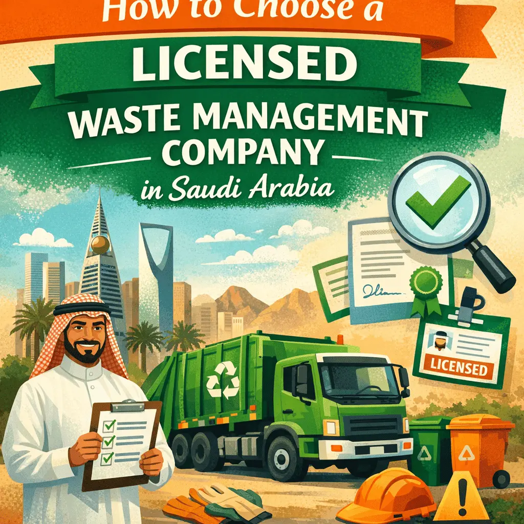 How to Choose a Licensed Waste Management Company in Saudi Arabia