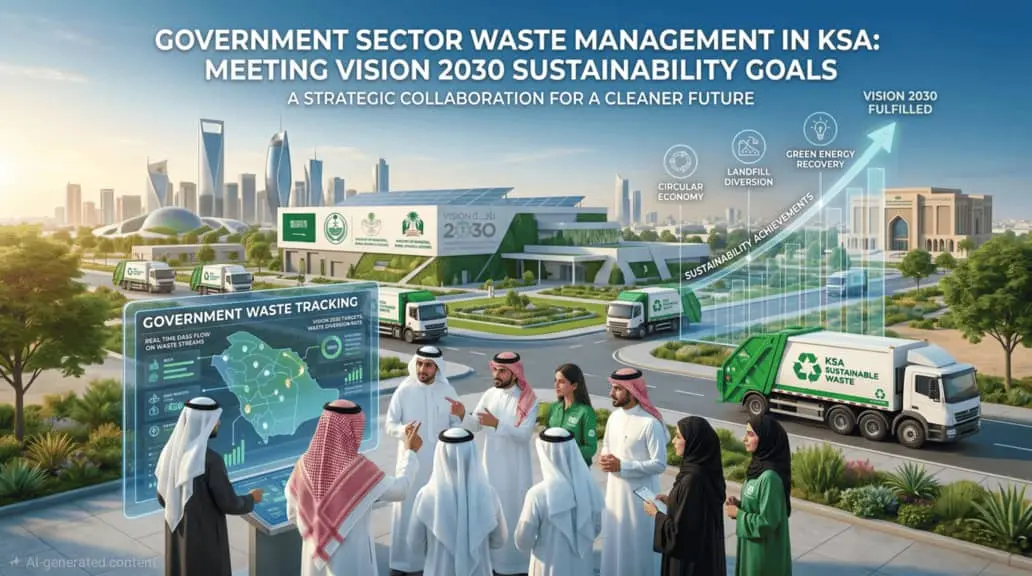 Government Sector Waste Management in KSA: Meeting Vision 2030 Sustainability Goals