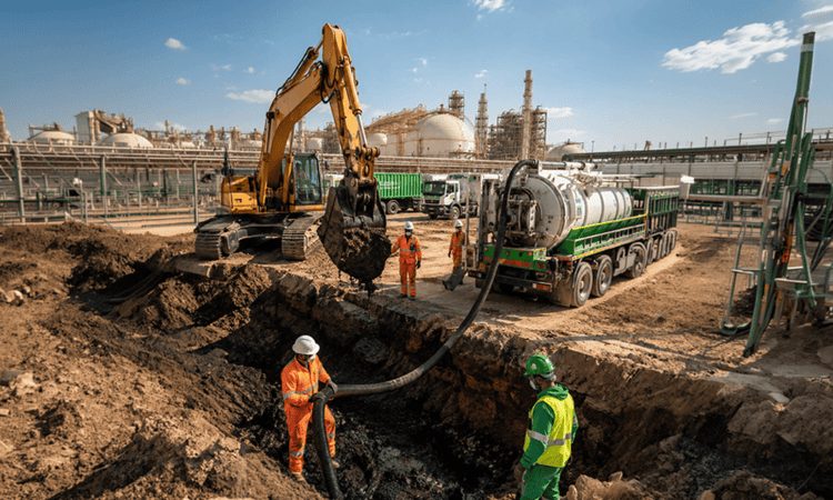 Contaminated Soil Cleaning and Transport